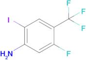 5-Fluoro-2-iodo-4-(trifluoromethyl)aniline