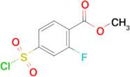 Methyl 4-(chlorosulfonyl)-2-fluorobenzoate