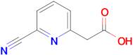 2-(6-Cyanopyridin-2-yl)acetic acid