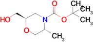 (2R,5R)-tert-Butyl 2-(hydroxymethyl)-5-methylmorpholine-4-carboxylate