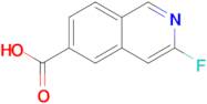 3-Fluoroisoquinoline-6-carboxylic acid