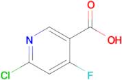 6-chloro-4-fluoronicotinic acid