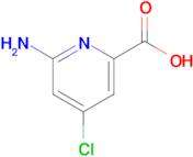 6-Amino-4-chloropicolinic acid