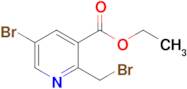 Ethyl 5-bromo-2-(bromomethyl)nicotinate