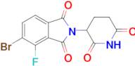 5-Bromo-2-(2,6-dioxopiperidin-3-yl)-4-fluoroisoindoline-1,3-dione