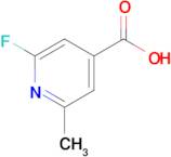 2-Fluoro-6-methylisonicotinic acid