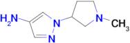 1-(1-Methylpyrrolidin-3-yl)-1H-pyrazol-4-amine