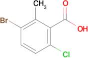 3-Bromo-6-chloro-2-methylbenzoic acid