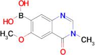 (6-Methoxy-3-methyl-4-oxo-3,4-dihydroquinazolin-7-yl)boronic acid