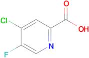 4-Chloro-5-fluoropicolinic acid