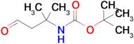 tert-Butyl (2-methyl-4-oxobutan-2-yl)carbamate