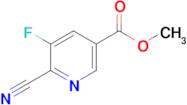 Methyl 6-cyano-5-fluoronicotinate