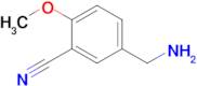 5-(Aminomethyl)-2-methoxybenzonitrile