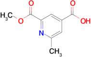 2-(Methoxycarbonyl)-6-methylisonicotinic acid