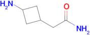 2-(3-Aminocyclobutyl)acetamide