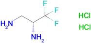 (R)-3,3,3-Trifluoropropane-1,2-diamine dihydrochloride