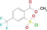 Methyl 2-(chlorosulfonyl)-4-(trifluoromethyl)benzoate