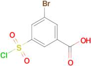 3-Bromo-5-(chlorosulfonyl)benzoic acid