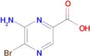 6-Amino-5-bromopyrazine-2-carboxylic acid