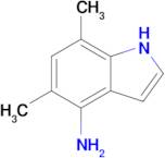 5,7-Dimethyl-1H-indol-4-amine