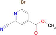 Methyl 2-bromo-6-cyanoisonicotinate