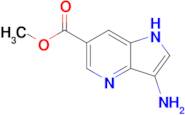 Methyl 3-amino-1H-pyrrolo[3,2-b]pyridine-6-carboxylate