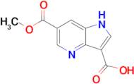 6-(Methoxycarbonyl)-1H-pyrrolo[3,2-b]pyridine-3-carboxylic acid