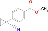Methyl 4-(1-cyanocyclopropyl)benzoate
