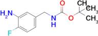 Tert-Butyl 3-amino-4-fluorobenzylcarbamate