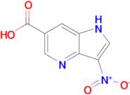 3-Nitro-1H-pyrrolo[3,2-b]pyridine-6-carboxylic acid