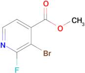 Methyl 3-bromo-2-fluoroisonicotinate