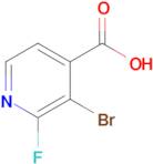 3-Bromo-2-fluoroisonicotinic acid