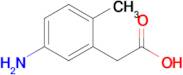 2-(5-Amino-2-methylphenyl)acetic acid