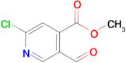 Methyl 2-chloro-5-formylisonicotinate