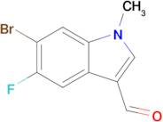 6-Bromo-5-fluoro-1-methyl-1H-indole-3-carbaldehyde