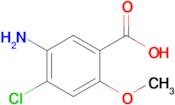 5-Amino-4-chloro-2-methoxybenzoic acid