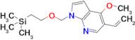 4-Methoxy-1-((2-(trimethylsilyl)ethoxy)methyl)-5-vinyl-1H-pyrrolo[2,3-b]pyridine