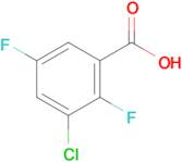 3-Chloro-2,5-difluorobenzoic acid