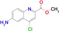 Methyl 6-amino-4-chloroquinoline-2-carboxylate