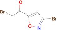 2-Bromo-1-(3-bromoisoxazol-5-yl)ethanone