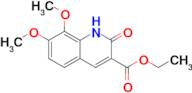 Ethyl 7,8-dimethoxy-2-oxo-1,2-dihydroquinoline-3-carboxylate