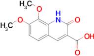 7,8-Dimethoxy-2-oxo-1,2-dihydroquinoline-3-carboxylic acid