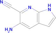 5-Amino-1H-pyrrolo[2,3-b]pyridine-6-carbonitrile