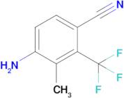 4-Amino-3-methyl-2-(trifluoromethyl)benzonitrile