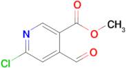 Methyl 6-chloro-4-formylnicotinate