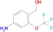 (4-Amino-2-(trifluoromethoxy)phenyl)methanol