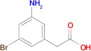 2-(3-Amino-5-bromophenyl)acetic acid