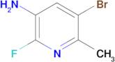 5-Bromo-2-fluoro-6-methylpyridin-3-amine