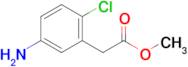 Methyl 2-(5-amino-2-chlorophenyl)acetate