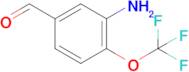 3-Amino-4-(trifluoromethoxy)benzaldehyde